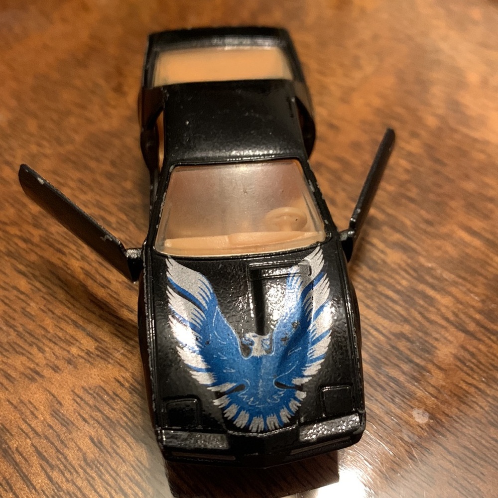 Yatming Pontiac FireBird TransAm Car Metal Doors Open Trans Am Yat Ming 1085